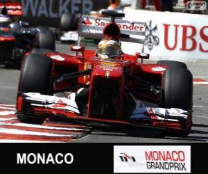 пазл Фернандо Алонсо - Ferrari - Монте Карло 2013
